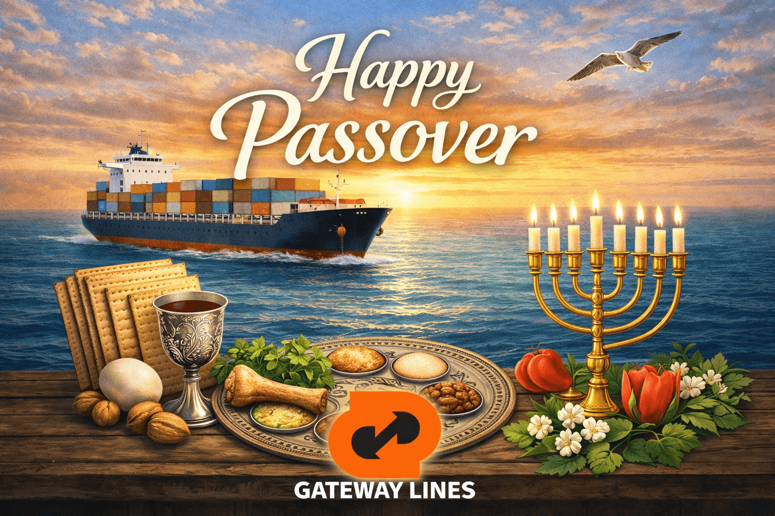 <p>Gateway Lines Wishes a Happy Passover to Our Partners, Clients, and the Global Trade Community</p>