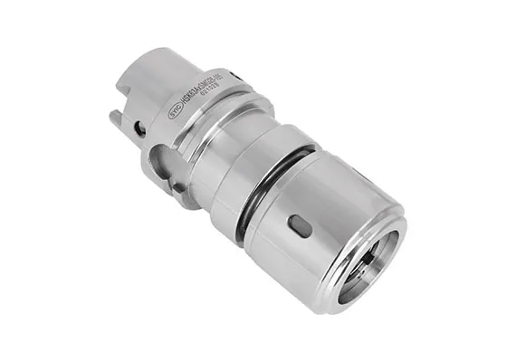 Silver non-pullout milling chuck with HSK shank