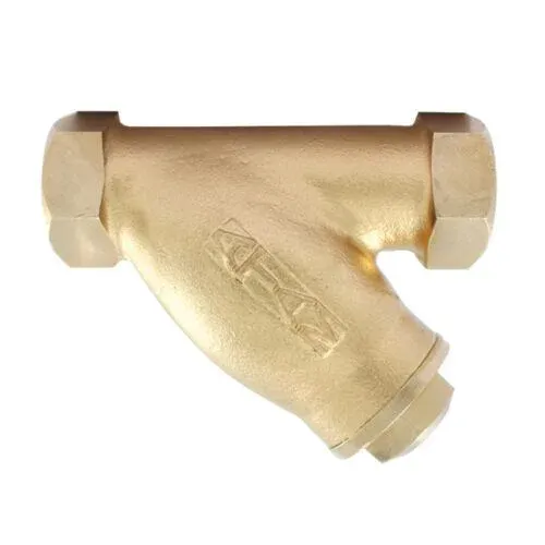 Bronze Y-type strainer with screwed ends