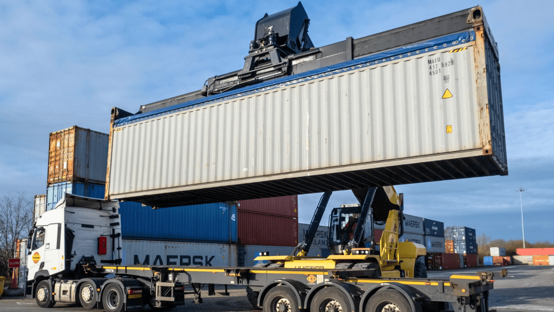 Gateway Container Drayage Truck