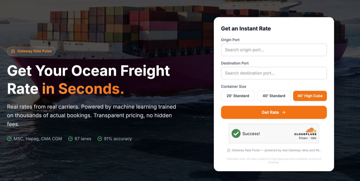 Ocean Freight Spot Rates 2026: What Moves Container Rates | Gateway